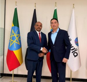 Sheeraz Hasan Meets Ethiopia Tourism Minister in Addis Ababa Media Tour