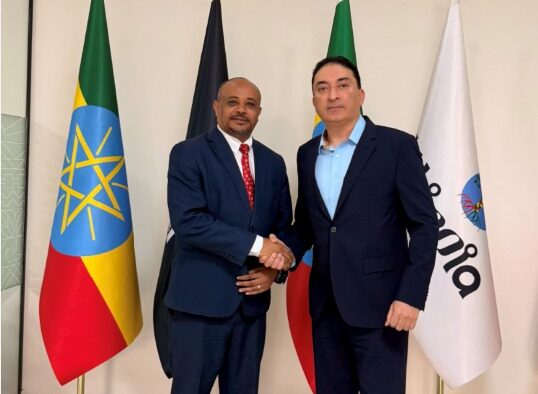 Sheeraz Hasan Meets Ethiopia Tourism Minister in Addis Ababa Media Tour